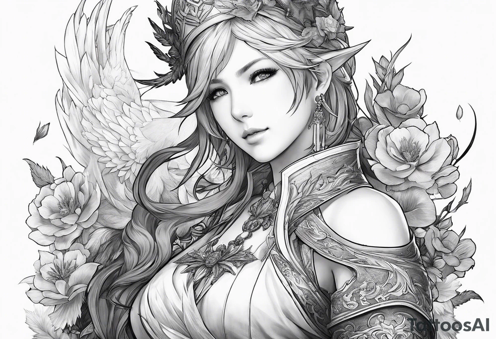 final fantasy 14 tattoo idea