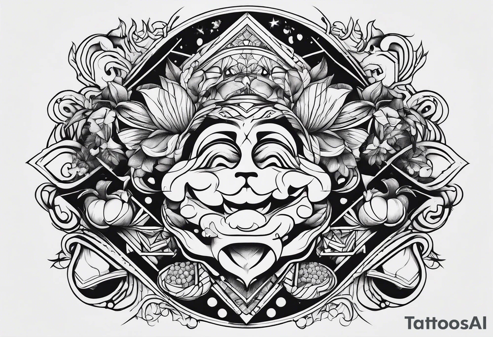 Gluttony tattoo idea