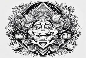 Gluttony tattoo idea