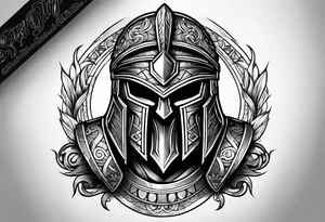 spartan tattoo idea