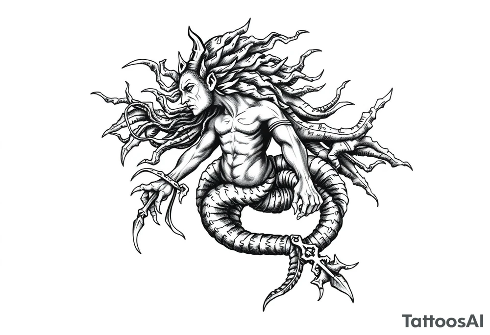 Atlantis tattoo idea
