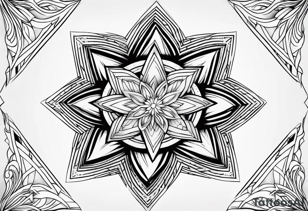 star tattoo idea