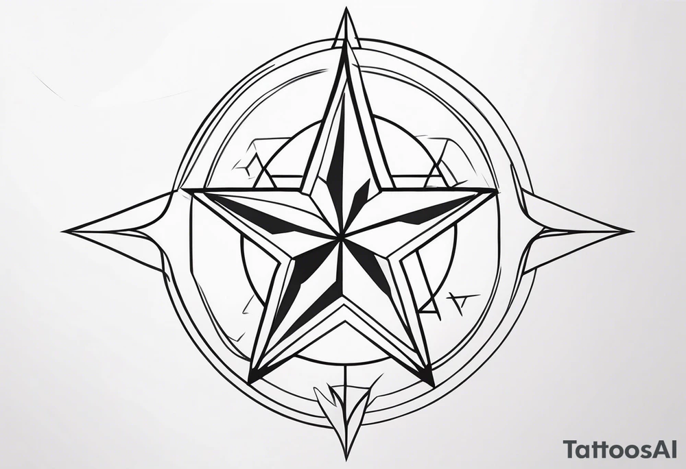 Stars tattoo idea