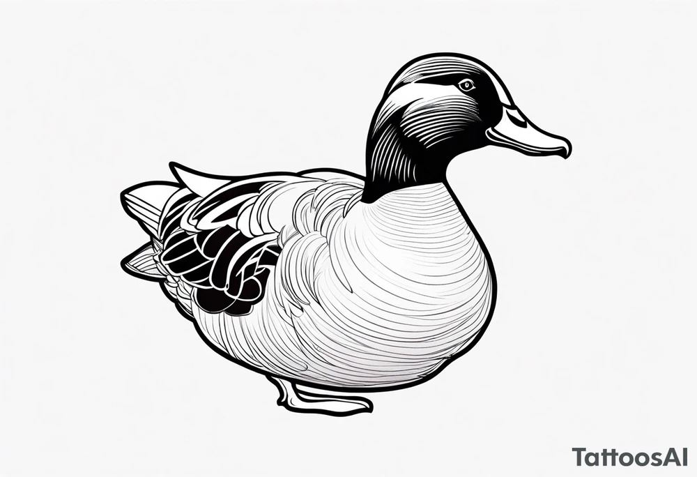 Muscovy Duck tattoo idea