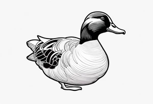 Muscovy Duck tattoo idea