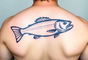 Fishing with dad tattoo idea