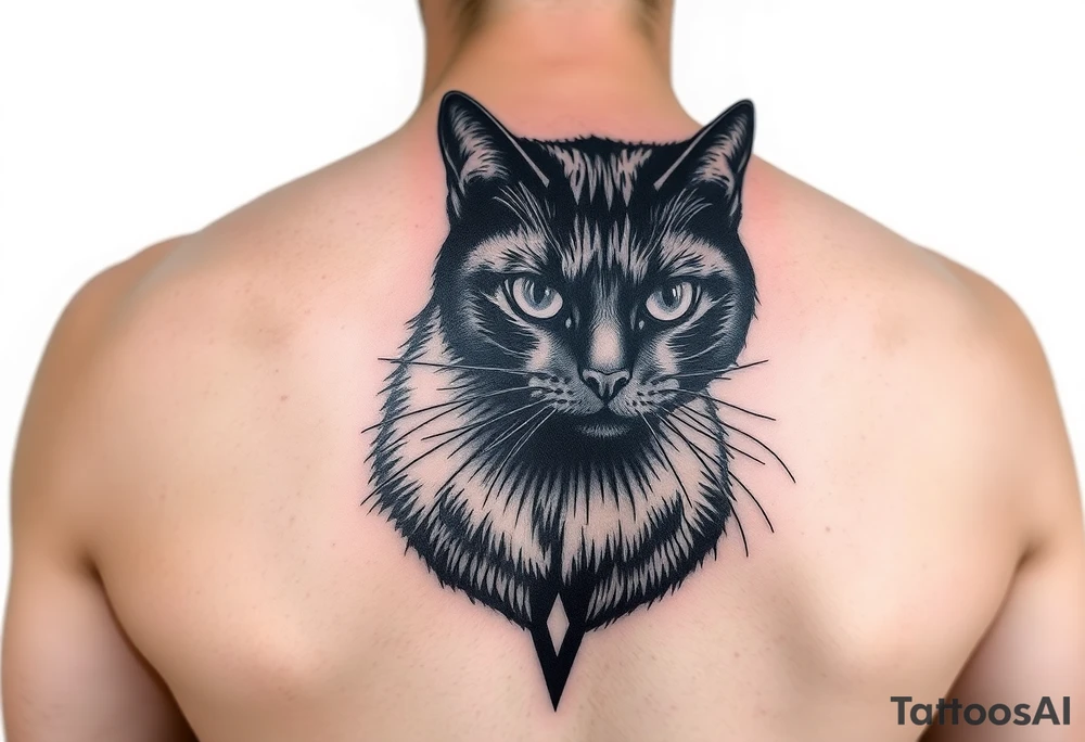 Black Cat tattoo idea