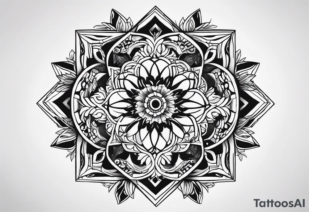 Гриб кордицепс tattoo idea