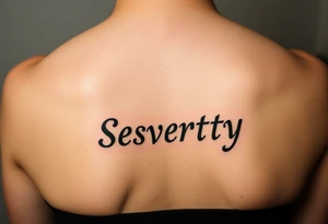 Female meth sobriety tattoo idea