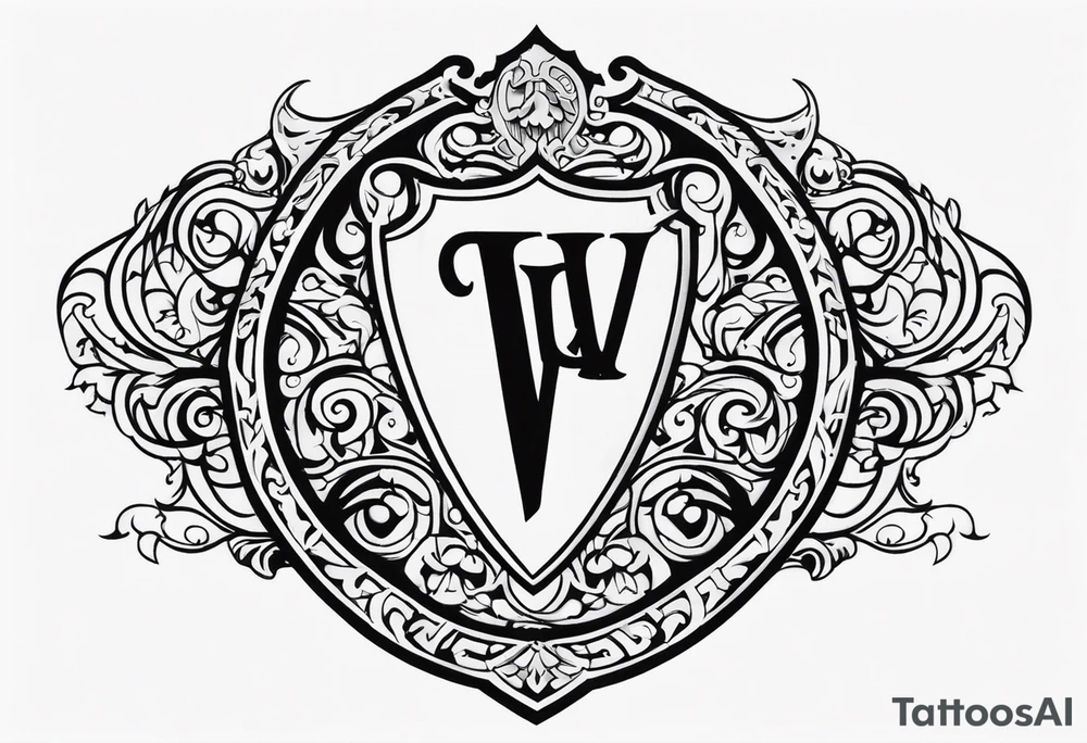 Valhalla shield tattoo idea