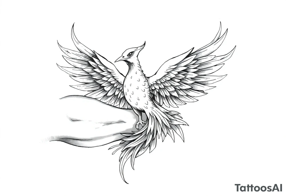 Phoenix tattoo idea