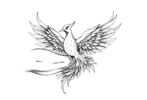 Phoenix tattoo idea