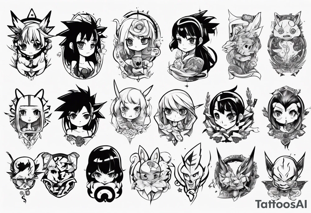 Anime tattoo idea