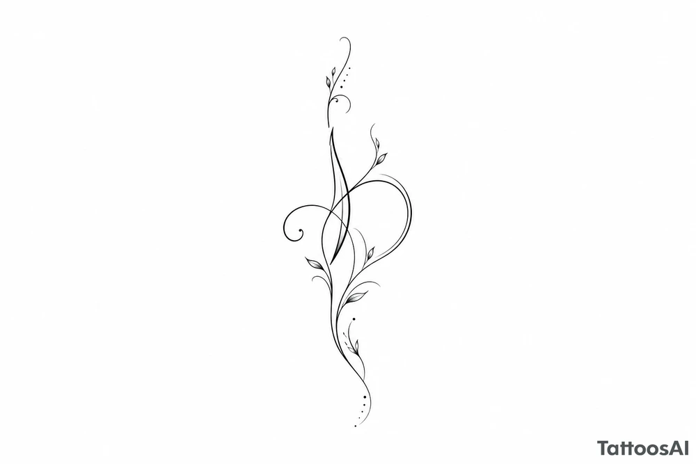do a j and d but where u cannot see them easily
less details more minimalist tattoo idea