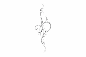 do a j and d but where u cannot see them easily
less details more minimalist tattoo idea