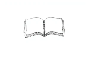 artistic open book tattoo idea