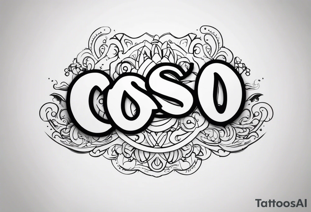 “ OSO “ tattoo idea