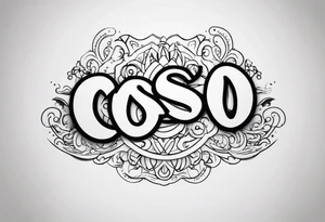 “ OSO “ tattoo idea