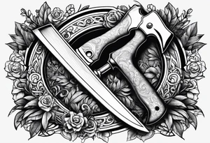 Timber Handsaw and a hammer tattoo idea