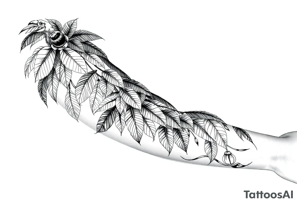 Amazon rainforest tattoo idea