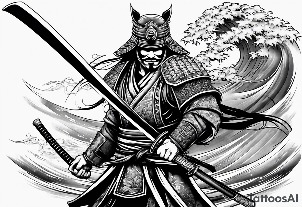 Katana tattoo idea