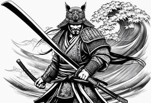 Katana tattoo idea