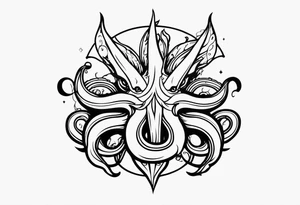 idle hands are the devils playthings, use tentacles tattoo idea