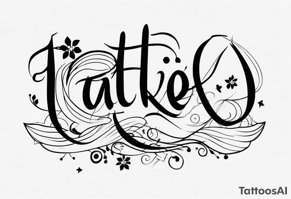 name tatoo tattoo idea