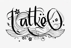 name tatoo tattoo idea