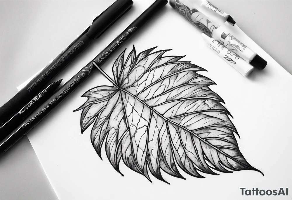 collar bone, leaf tattoo tattoo idea