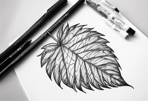 collar bone, leaf tattoo tattoo idea