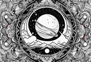 With all my heart and all my soul, to the end of the universe. To infinity and beyond tattoo idea