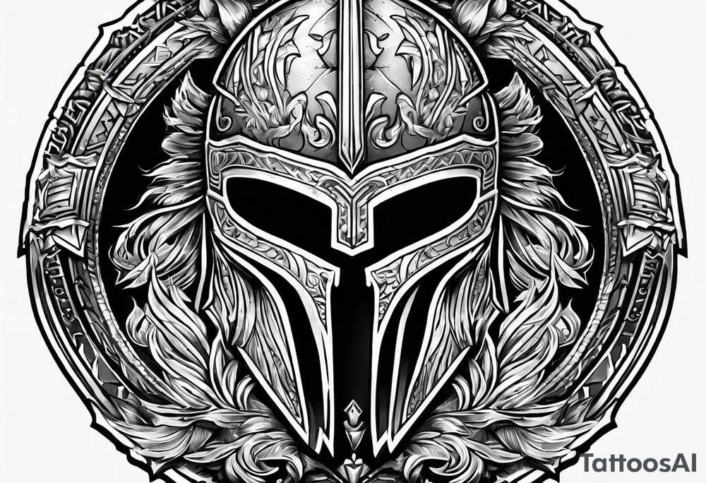 Spartan
Challenge coin tattoo idea