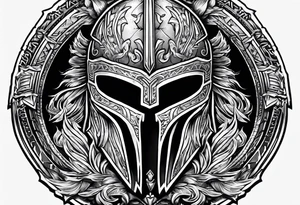 Spartan
Challenge coin tattoo idea