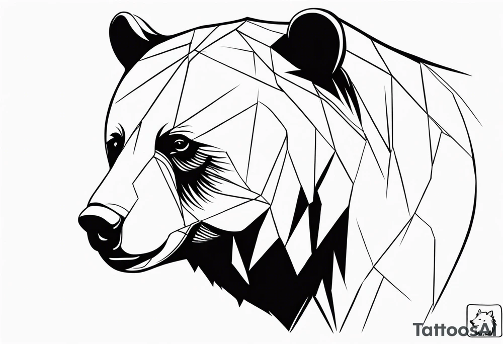 bear tattoo idea