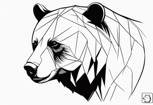 bear tattoo idea