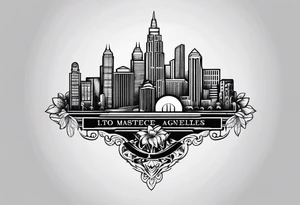 city of los angeles tattoo idea