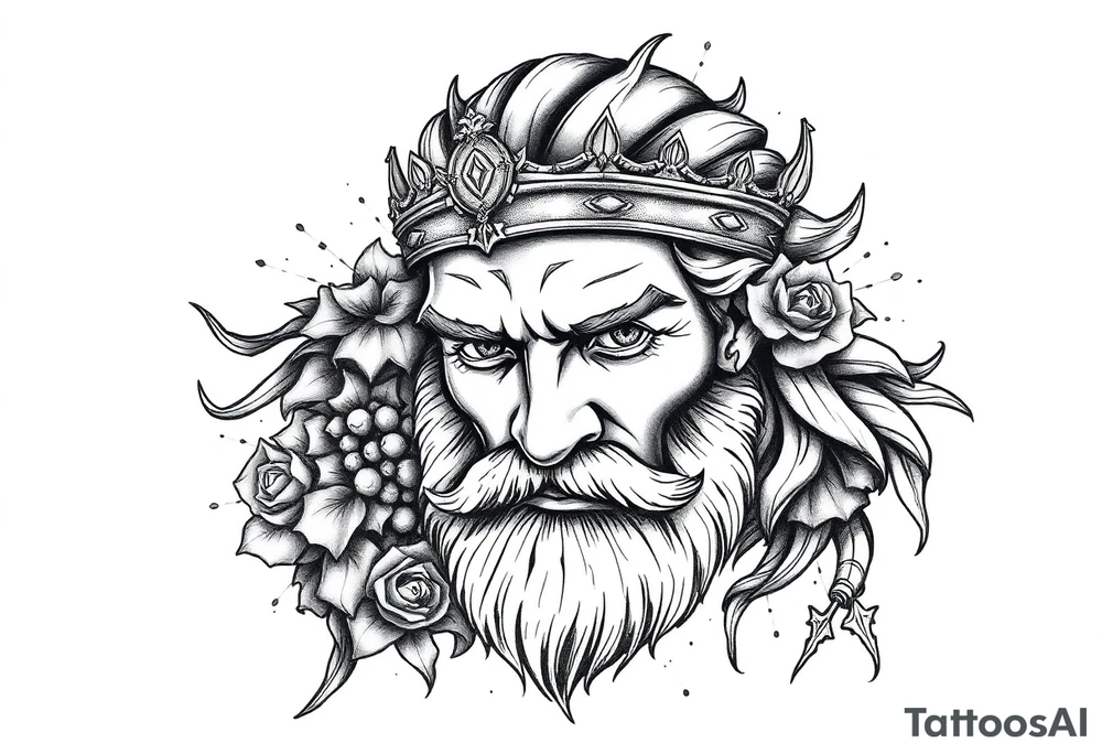 American and German heritage, with Christian traditions tattoo idea