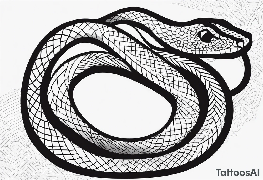 snake tattoo idea