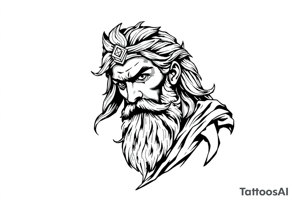 greek god tattoo idea