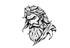 greek god tattoo idea