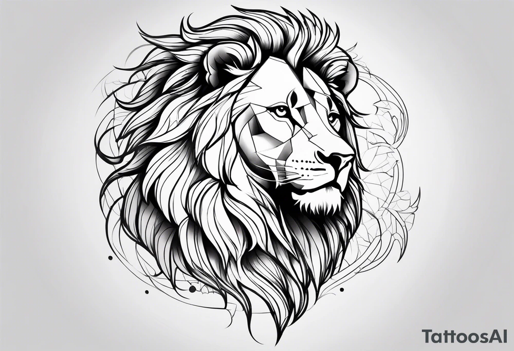 Lion tattoo idea