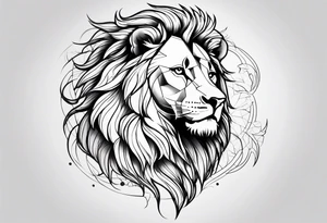 Lion tattoo idea