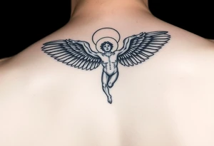 Icarus falling from the sky tattoo idea