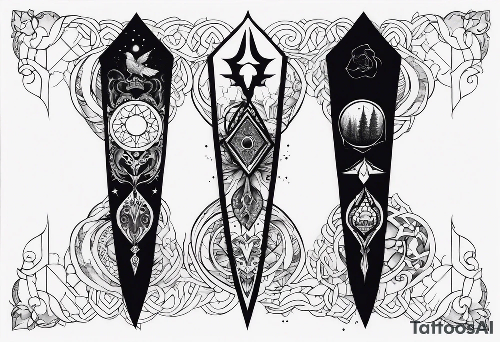 Reincarnation forearm tattoo tattoo idea