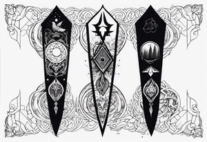 Reincarnation forearm tattoo tattoo idea