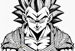 dragonball z tattoo idea