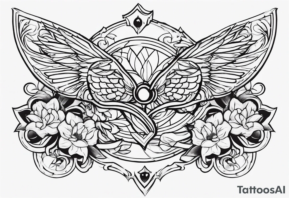 2 inch tattoo above albow tattoo idea