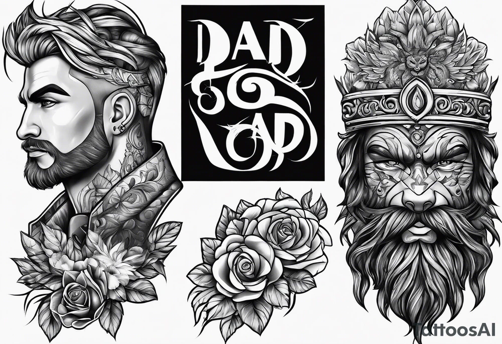 Dad tattoo tattoo idea