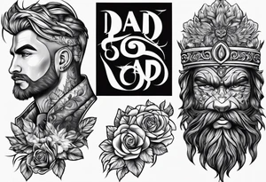 Dad tattoo tattoo idea